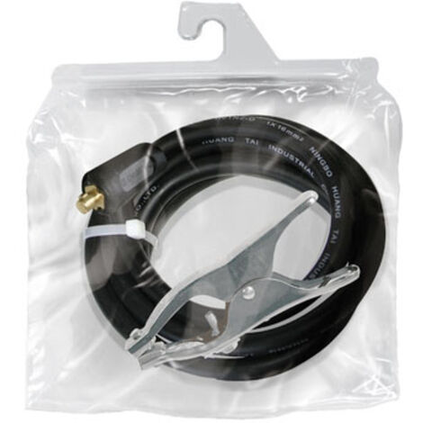 Toparc 043817  Masseklemme mit Kabel und Stecker