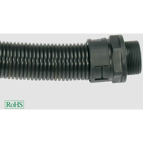 Helukabel 920419 HSSV M Schlauchverschraubung Schwarz M40  Gerade 1 St.