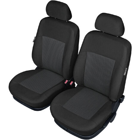 HP Autozubehör 22200 Sitzschoner Polyester Schwarz Fahrersitz, Beifahrersitz