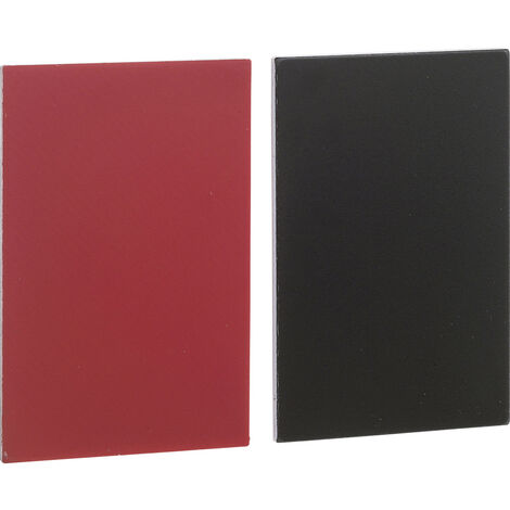 Schneider Electric ZBY5101 ZBY5101 Bezeichnungsschild  (L x B) 27 mm x 18 mm Ohne Schwarz, Rot 1 St.