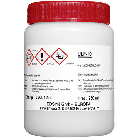 Edsyn ULF10 Lötfett Inhalt 250 ml F-SW 22