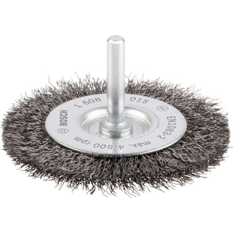 Bosch Accessories Scheibenbürste, gewellt, 75 mm, 0,2 mm, 10 mm 