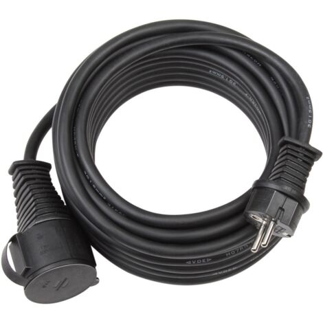 BRENNENSTUHL 1166810 Verlängerungs-Kabel 10m H07RN-F3G2.5 schwarz (1/4)