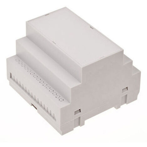 TRU COMPONENTS TC-7910884 Hutschienen-Gehäuse 88 x 90 x 65 ABS-V0 Grau 1 St. (1/3)