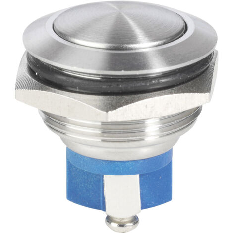Heidemann Klingelkontakt Edelstahl inkl Silikon-Dichtung 22mm Ø X 19mm Ø X 20mm