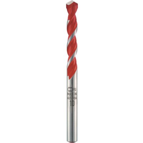 ALPEN HM-Universalbohrer Profi Multicut kurz Länge  75 mm Bohrer ø 4 mm