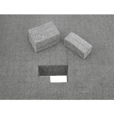 VISO MOUSSE  Schaumstoffeinlage  (L x B x H) 90 x 625 x 525 mm (1/3)