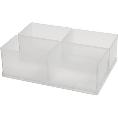 raaco 80 4xBA7-1 Sortimentskoffer-Einsatz (B x H x T) 220 x 69 x 160 mm Inhalt 1 St.