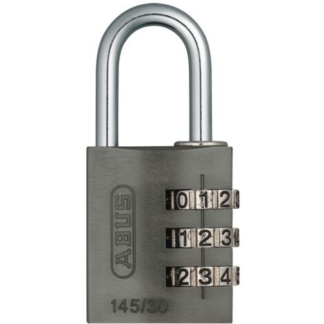 ABUS ABVS46622 Vorhängeschloss 31.5 mm Titanium Zahlenschloss