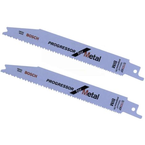 2er-Set BOSCH S123xf Mehrzweck-Trennklingen für Metall BOSCH