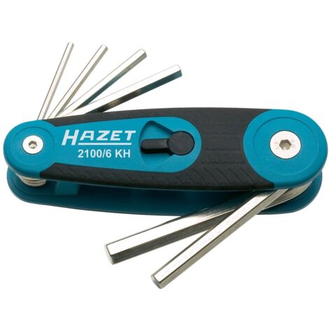 Hazet  Innen-Sechskant Winkelschraubendreher-Set 2.5 mm, 3 mm, 4 mm, 5 mm, 6 mm, 8 mm   6teilig (1/5)