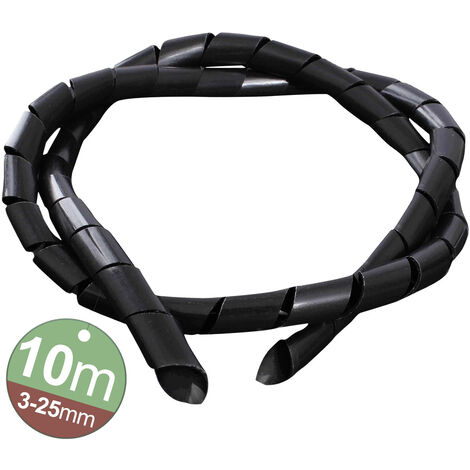 Quadrios 2111C144 2111C144 Spiralschlauch 3 bis 25 mm Schwarz 1 Set (1/3)