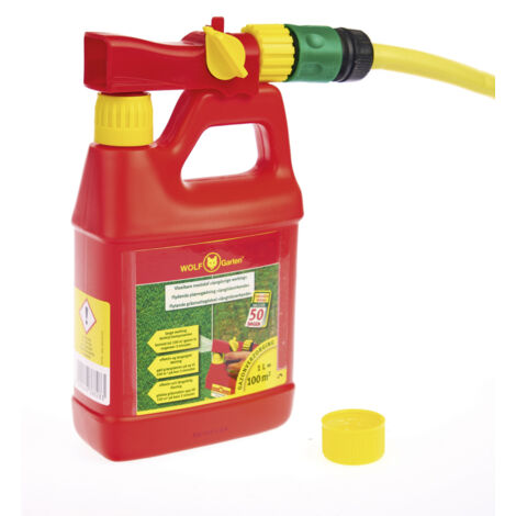 WOLFGarten 3838025 WOLFGarten LT 100 B FlüssigRasendünger TURBO GRÜN 1 l
