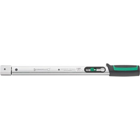 Stahlwille – Drehmomentschlüssel 40-200 Nm – 14x18mm – Doppelskala Nm/ft.lb – QuickRelease-Sicherheitsverriegelung – Für schwer zugängliche Verschraubungen (1/5)