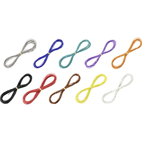 TRU COMPONENTS TC-9475608 Signalleitung  1 x 0.2 mm² Multi-Color 1 Set (1/3)