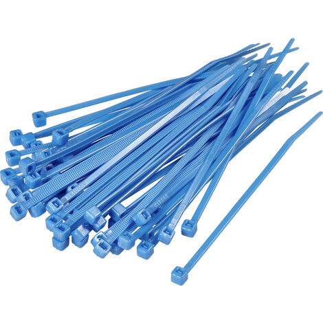TRU COMPONENTS 1592805 TC-CV200A203 Kabelbinder 203 mm 3.60 mm Blau 100 St. (1/2)