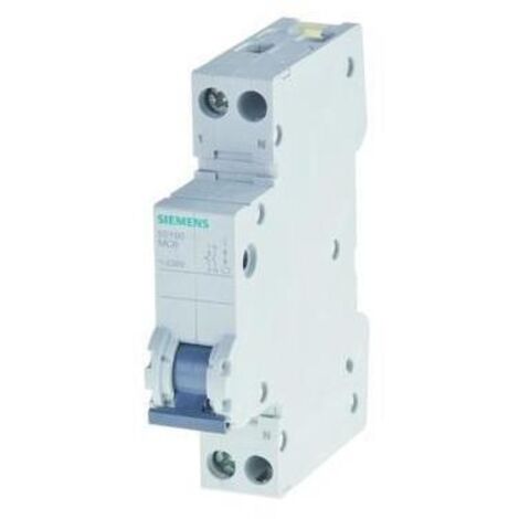Siemens 5SY6016-6 Schutzschalter 16 A Weiß Kompakt