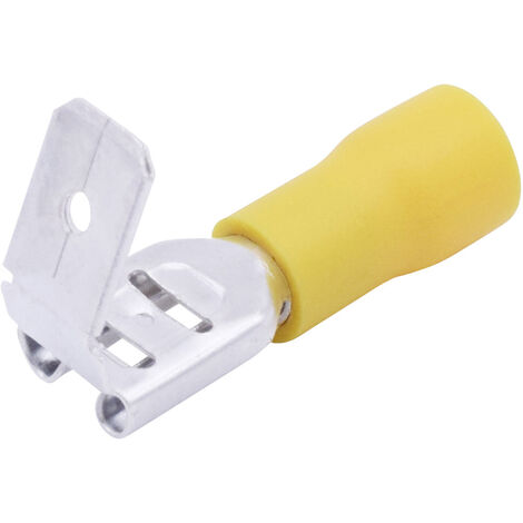 TRU COMPONENTS T1904C112 Flachsteckhülsen-Sortiment mit Abzweig Steckbreite: 6.30 mm Steckdicke: 0.8