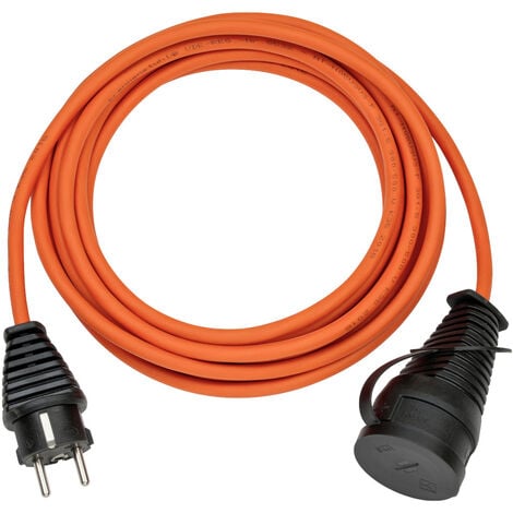 Brennenstuhl 25m Verläng.-Kabel - H07BQ-F 3G1,5 - orange - Licht