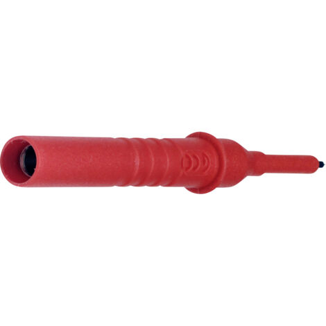 Prüfspitze Buchse 4mm CAT III 1000V Rot – 1 Stück, Robust, Für Messgeräte & Elektroarbeiten