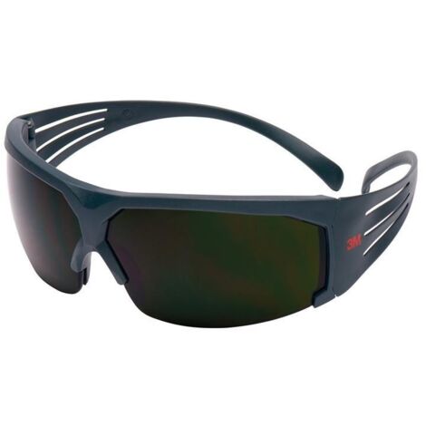 3M Schweißerbrille SecureFitSF600 EN 166 PC Bügel grau Scheibe grün IR 5,0 - 7100112715