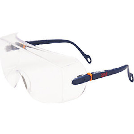 Lunettes De Protection 3M Classic Line - Classe Optique 1, Anti-choc, Branches Réglables, Verres Inclinables