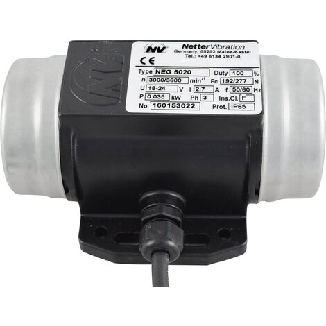 Netter Vibration NEG 5020 Elektro-Vibrator 230 V/400 V 3000 U/min 197 N  0.035 kW