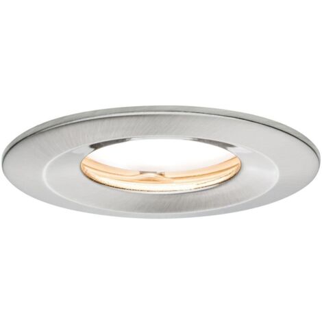 Paulmann Coin Slim LED-Bad-Einbauleuchte 6 W IP65 Eisen (gebürstet)