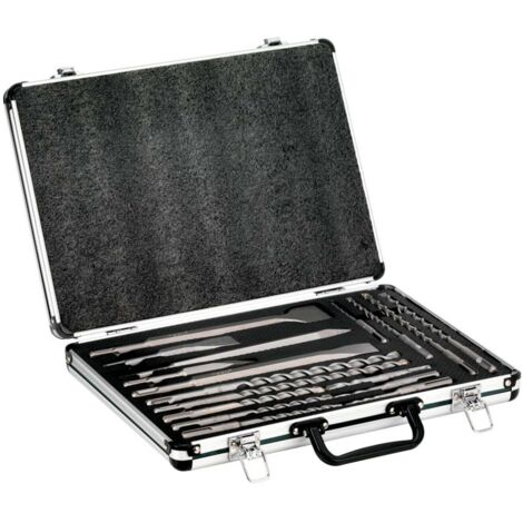 Metabo SDS-plus Bohrer-/Meisselset SP,17-teilig, im Alukoffer (628414000)