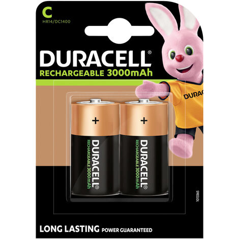Duracell PreCharged Baby (C)-Akku NiMH 3000 mAh 1.2 V 2 St.