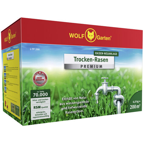 WOLF-Garten 3824650 WOLF-Garten - Trockenrasen Premium L-TP 200 1 St.