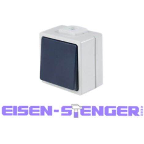 AS Schwabe 62452 Taster IP54 Grau