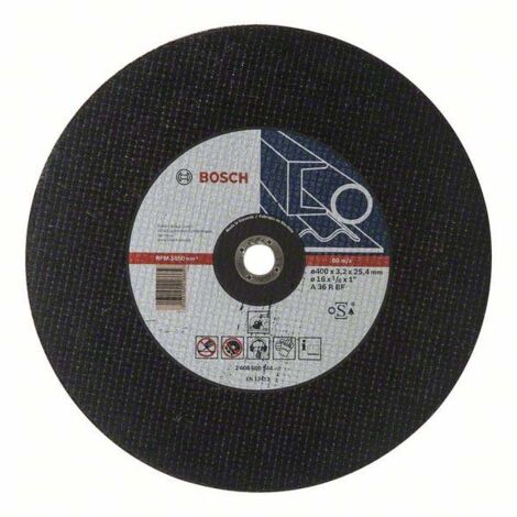 Bosch Accessories 2608600544 2608600544 Trennscheibe gerade 400 mm 1 St. Stahl