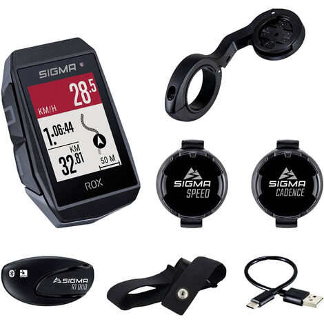 Sigma ROX 11.1 EVO Sensor Set Fahrrad-Navi Fahrrad  GPS, GLONASS, spritzwassergeschützt (1/5)
