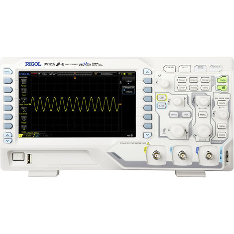 Rigol DS1202Z-E Digital-Oszilloskop  200 MHz 2-Kanal 1 GSa/s 24 Mpts 8 Bit  1 St.
