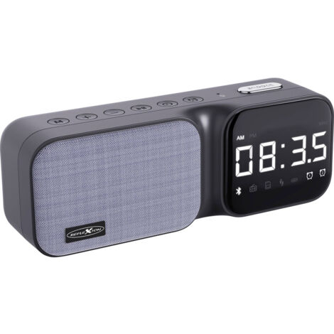 Reflexion CLR24BT Radiowecker UKW Funkempfang, USB, Bluetooth®, AUX, SD Akku-Ladefunktion, Weckfunk