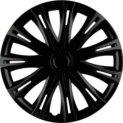 HP Autozubehör Radkappen R15 Schwarz 4 St.