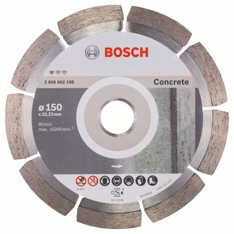 Bosch Accessories 2608602198  Diamanttrennscheibe Durchmesser 150 mm   1 St.