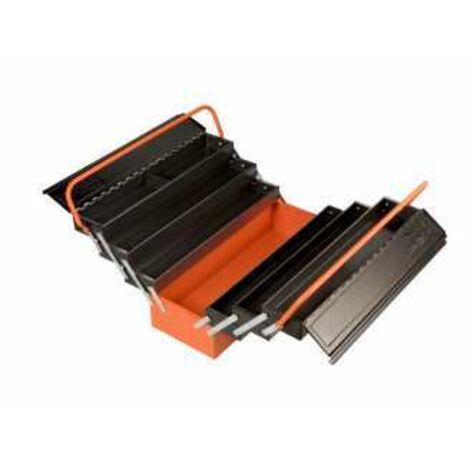 Bahco 1497MBF750 Werkzeugkasten unbestückt Metall Schwarz/Orange (1/5)