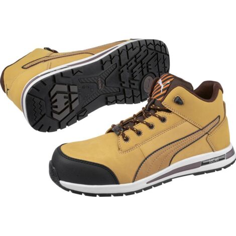 PUMA Dash Wheat Mid HRO SRC 633180-44  Sicherheitsstiefel S3 Schuhgröße (EU): 44 Beige, Braun 1 St.