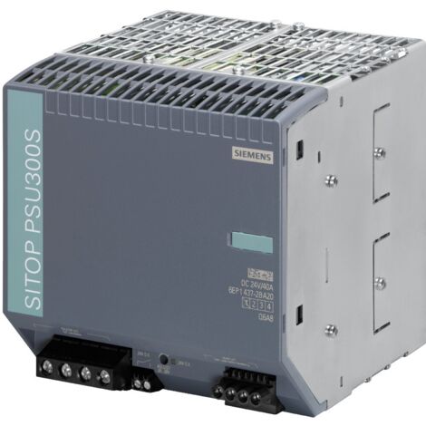 Siemens 6EP14372BA20 Hutschienen-Netzteil (DIN-Rail)  24 V/DC 40 A 960 W Anzahl Ausgänge:1 x  Inhalt
