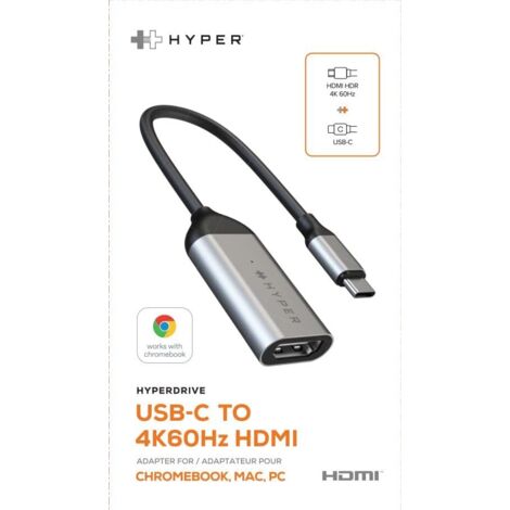 HYPER USB-C® Adapter [1x USB-C® - 1x HDMI®] HD425A