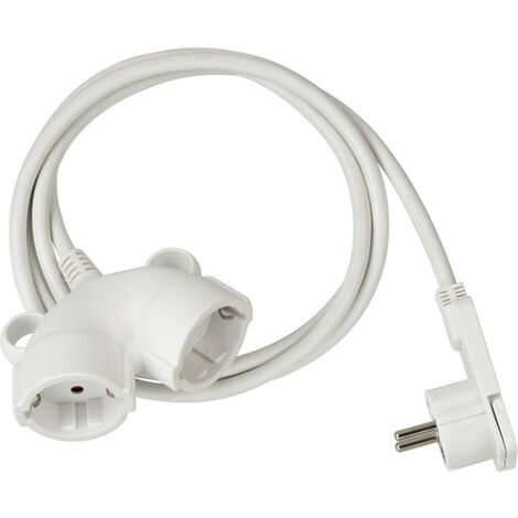 Brennenstuhl 1161820223 Strom Verlängerungskabel Weiß 3.00 m H05VV-F 3G 1,5 mm² (1/3)