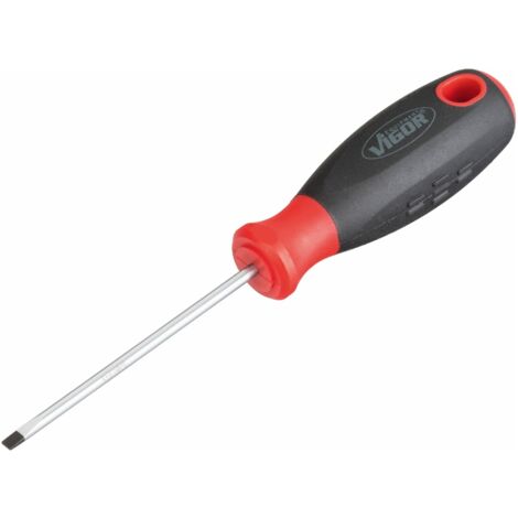 Vigor Werkstatt Schlitz-Schraubendreher Klingenbreite: 3 mm Klingenlänge: 75 mm