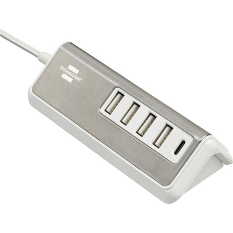 BRENNENSTUHL 1508230 ®estilo USB-Multiladegerät +Textil-