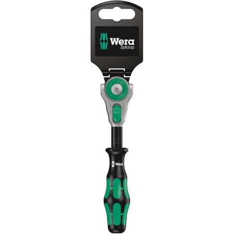 Wera Speed-Knarre 8000 A SB Zyklop mit 1/4-Antrieb Bit- und Steckschlüsselset