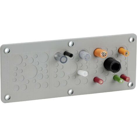 Icotek KEL-DPZ-KL 72 Kabeldurchführung Klemm-Ø (max.) 22 mm Stahlblech, Elastomer 1 St. (1/3)