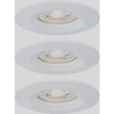 Paulmann 94299 EBL Nova mini Coin LED-Einbauleuchte 3er Set 4 W Weiß