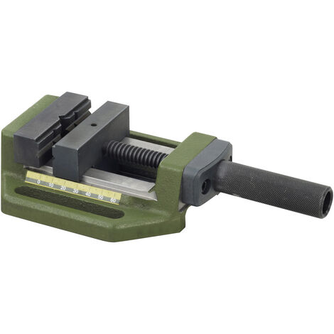PROXXON Prismen-Maschinenschraubstock PRIMUS 75 – Klemmkraft 65mm – Backenbreite 75mm – Spezialguss mit CNC-Führungen (1/3)