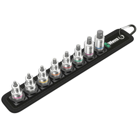 Wera Belt B Imperial 1 Steckschlüssel-Bit-Einsatz-Set  3/8" (10 mm) 8teilig 05003974001